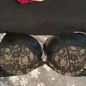 Elegant Black Lace Bra